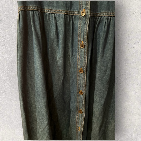 Vintage Jasmine Rose Cotton Maxi Dress - Picture 4 of 4